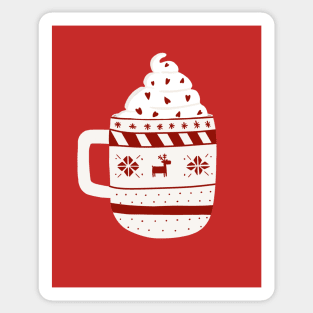 Christmas Hot Chocolate Sticker